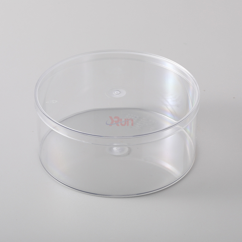 Our plastic jars with Easy Open lid are a convenient addition to our wholesale plastic boxes, serving as a user-friendly food container with lid for custom candy packaging.